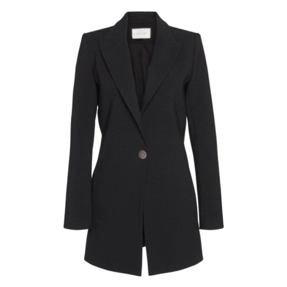Alexis Black Alto Long Line Blazer Women's Small